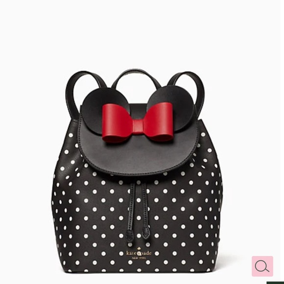 Disney Kate spade New York Minnie Mouse backpack & card holder - Picture 2 of 13
